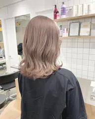 [🍀全員クーポンです🐰]ハイトーンカラーダブルブリーチ＋カラー＋Aujua2ステップトリートメント