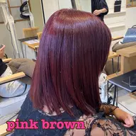 炭酸シャンプー＋ブリーチなしダブルカラー＋艶々トリートメント　¥9900 （ロング料金＋¥1100）カット＋¥1100