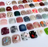 1本アート　フット定額デザイン🌈（50個から）