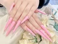 【チップスカルプ】ワンカラー（付替オフ有り）