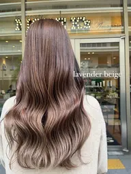 【透明感抜群🫧】ブリーチなしダブルカラー+TR