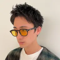【メンズ】似合わせカット+抜け感カラー（黒染めも対応◎）