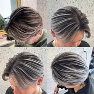 メンズバレイヤージュカラー💫ブリーチ➕カラー💫