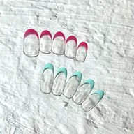 【オフ🈶】フレンチネイル