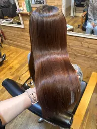 🌟新規20％off🌟カット＋美髪縮毛矯正＋ダメージレスカラー＋ミニヘッドスパ🍀