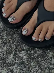 🩶フット持ち込みデザイン🩶＊ベースはパラジェル使用＊※説明欄をよくお読みください