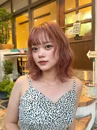 巻き髪ヘアセット♡🫧