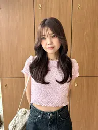 似合わせカット＋柔らかカラー＋髪質改善トリートメント【¥18150→¥16500】