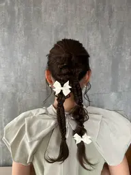 お呼ばれヘアアレンジ✨（お呼ばれヘア、卒業式、成人式、同窓会）