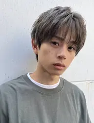 【新規限定】【眉カット付き】メンズカット＋ワンカラー（白髪染め可）