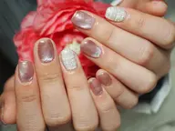 【当店をご利用されLINEを登録されている方】ハンドジェル グラデーション フレンチ