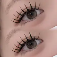 エクステだけで根本から上がる？！SNSで話題"Ｌカール"フラットラッシュ　120本