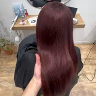 《ブリーチのダメージに抵抗ある方におすすめ🤩》🍑ブリーチなしのダブルカラー🍑ダメージのない透明感カラー✨✨