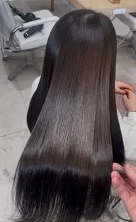 🌹ミニモ学割《癖・広がりを抑えるにはこれ！》誰かに褒められたいなら👑髪質改善ストレート＋韓国カット+パーソナルカラー