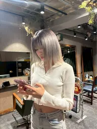 【ミニモ限定価格】Wカラー+髪質改善トリートメント¥12250