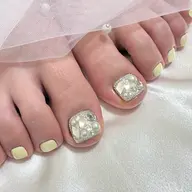 ◆フット親指アート(ラメ・マグネット・ミラーok)【オフ込み】