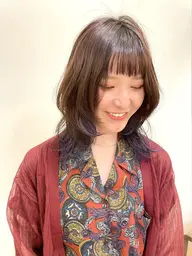 ⚠️【メンテナンスカット+前髪縮毛矯正+トリートメント】