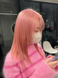 ☁️期間限定☁️✧‧˚ブリーチ込みダブルカラー✧‧˚《リタッチも🆗🙆🏻‍♀️》