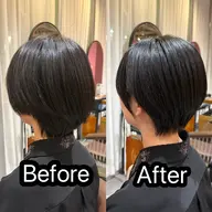 【4️⃣月限定🌸🍡垢抜け似合わせショート✂️💖】シャンプートリートメント付き🧴