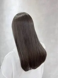 🐬ワンカラー【寒色系】おしゃれ染め🐳/ロイヤルトリートメント/Aujua4step/内部補修/髪質改善