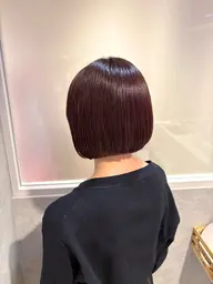 【自分史上最高の艶髪に♪】髪質改善縮毛矯正+カット