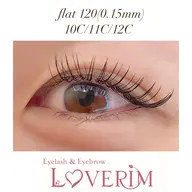 フラットラッシュ120本（コーティング付き）