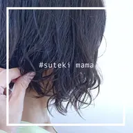 骨格補正カット+ポイントパーマ