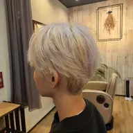 [男性限定]カット+ダブルブリーチカラーオンカラー限定[火曜日～木曜日限定時間19時以降]