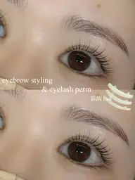 【技術向上モデル】ナチュラルまつげパーマ🕊️※パリジェンヌ・ラッシュリフト含むデザイン選択可能⭕️