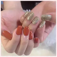 ハンドネイルシンプル(ワンカラー2色まで、グラデーション)🌟(オフ無し)