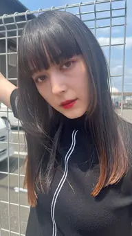 🦋スタイリストカット＋イルミナカラー