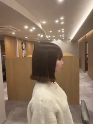 🥨 カット +透明感カラー(透明感のあるアディクシーカラー、頭皮や髪の毛に優しいオーガニックカラー、白髪染め可）