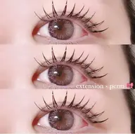 【4月17日まで限定価格】エクパ🎀エクステ60本×パーマ