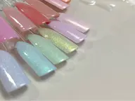 【チップスカルプ】チップ長さ出し10本+ワンカラー/ラメグラ✨