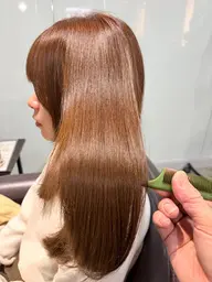 【平日限定⭐️】カット+ブリーチなしダブルカラー+1stepトリートメント