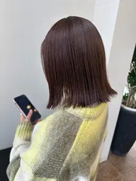 ブリーチ毛にも対応⭕️酸性ストレート