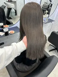 【艶髪韓国ヘア🇰🇷】韓国風カット＋艶カラー＋バイカルテトリートメント（6step）