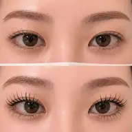 (モデル様メニュー）まつ毛エクステxまつ毛パーマ※エクステ装着後にパーマ‪🎀🪄ꕀ𖤐 ̖́-‬