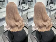 【透明感up🫧】ブリーチ➕カラー