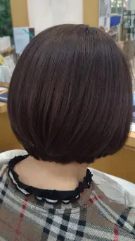 ボブヘアー カットモデル