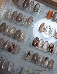 シンプルデザインネイル ジェルオフなし