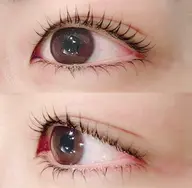 まつ毛パーマ上下