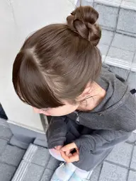 《✨minimo限定50％off‼️✨️》🫧ダブルカラー（ブリーチ込）＋シルクトリートメント🫧【19時以降限定❕】