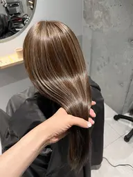 🫧ハイライト+カラー+濃密トリートメント