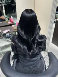 💠ブリーチなし暗髪onecolor💠ロング料金なし✦.*