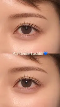 パリジェンヌ風まつげパーマ💖コーティングなし