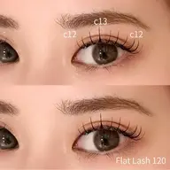 オフ必須🌟フラットラッシュor最高級セーブル🎀デザイン自由【マツエク100本】※現金のみ