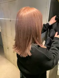 平日【🍋ケアブリーチ付き】ダブルカラー（ブリーチ1回＋フルカラー）