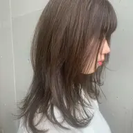 カット+カラー+Aujua髪質改善トリートメント＋炭酸