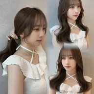 🌸うる艶カラー&盛れる小顔顔周りcut🌸